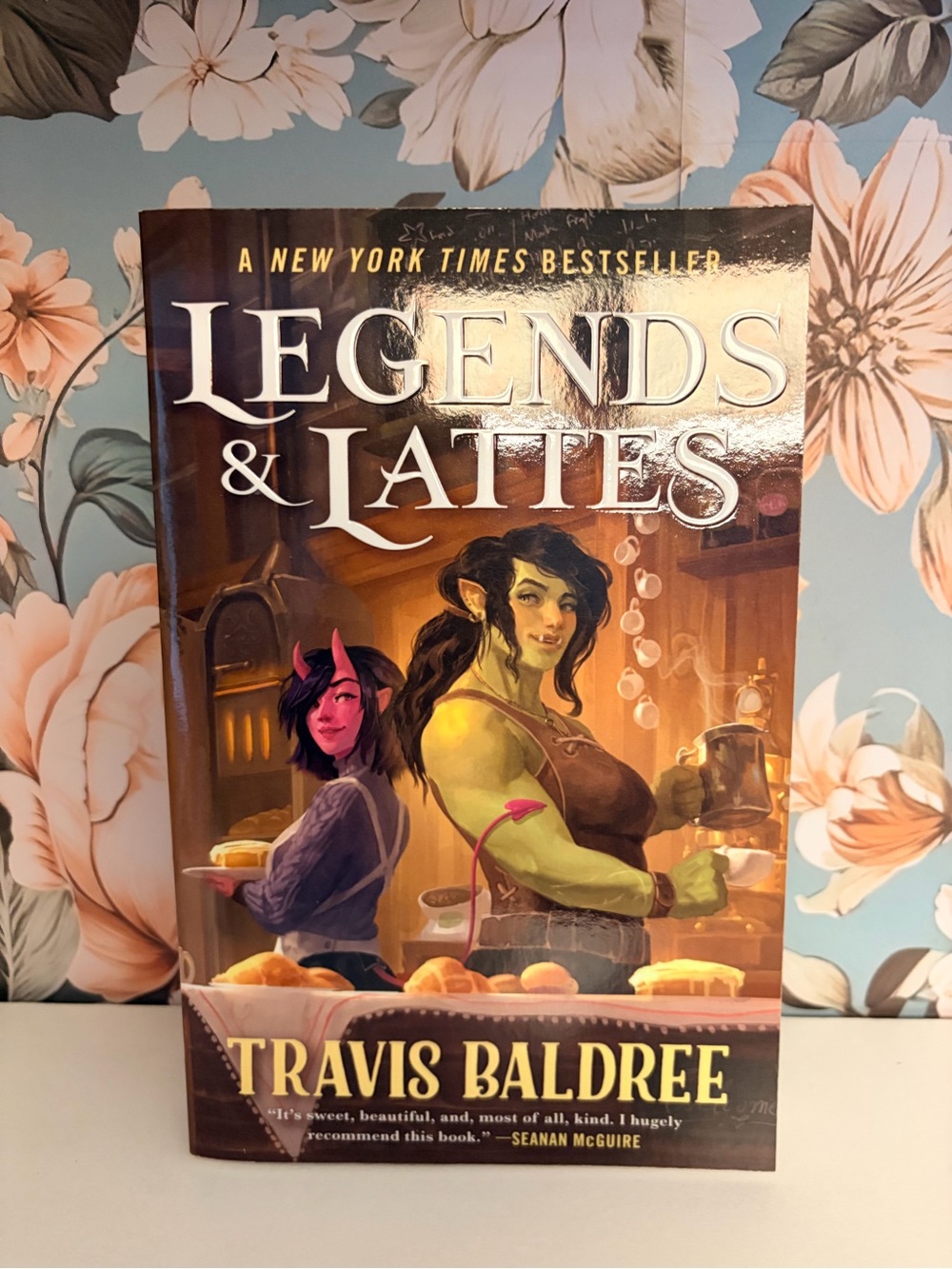 Legends & Lattes by Travis Baldree Paperback – Cozy Fantasy NYT Bestseller